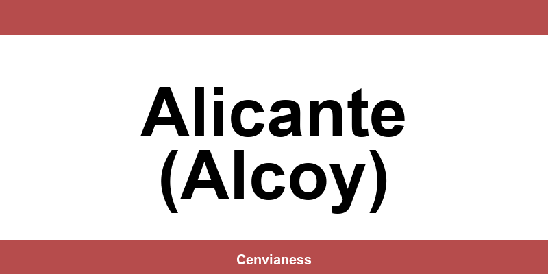 Teléfono de contacto de CTT Express en Alicante (Alcoy)
