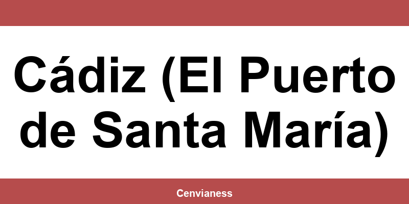 Teléfono de contacto de CTT Express en Cádiz (El Puerto de Santa María)